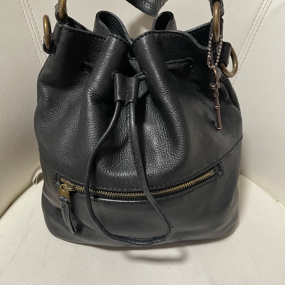 Fossil Black Leather Hobo Bag - Picture 1 of 14